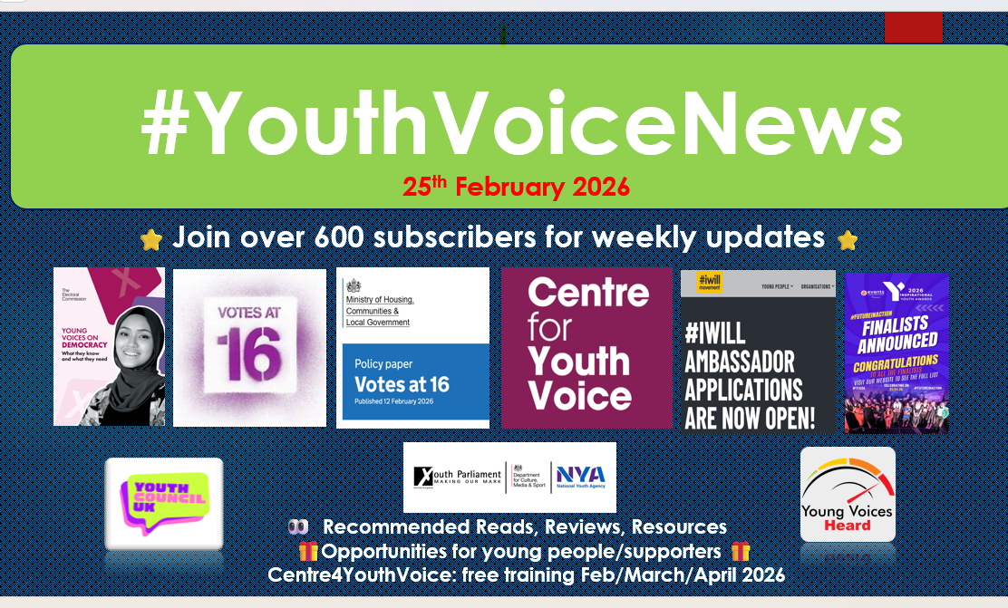 #YouthVoiceNews | 25th Feb - YOUNG VOICES HEARD / YOUTH VOICE NEWS